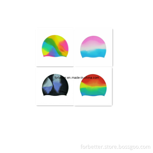 Silicone Waterproof Swimming Cap (SSC-002)